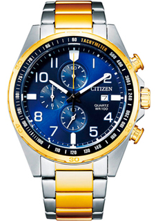 Японские наручные мужские часы Citizen AN3654-50L. Коллекция Chronograph