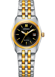 Японские наручные женские часы Citizen EW2299-50E. Коллекция Eco-Drive