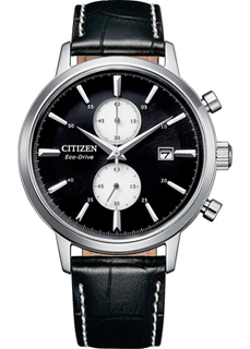 Японские наручные мужские часы Citizen CA7061-18E. Коллекция Eco-Drive
