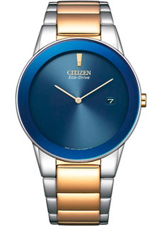 Японские наручные мужские часы Citizen AU1064-85L. Коллекция Eco-Drive