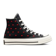 Кеды CHUCK 70 HI BLACK/UNIVERSITY RED/EGRET Converse