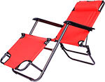 Кресло-шезлонг складное Ecos CHO-153 993135 красное