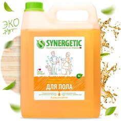 Средство для мытья полов, стен и поверхностей synergetic, 5 л