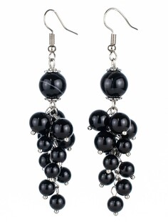 Серьги Бусики Колечки