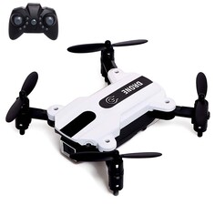 Квадрокоптер flash drone, камера 480p, wi-fi, с сумкой, цвет белый Автоград