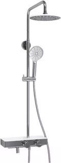 Душевая система 225 мм WasserKRAFT Aller A113.067.127.CH Thermo