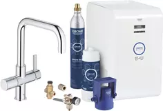 Смеситель для мойки с функцией очистки водопроводной воды Grohe Blue Professional 31324001