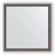Зеркало 70x70 см черненое серебро Evoform Definite BY 1018