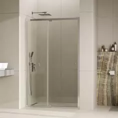 Душевая дверь 110 см WasserKRAFT Aula 11P13 прозрачное