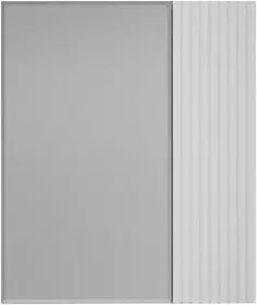Зеркальный шкаф 60x71 см белый матовый L/R Style Line Стокгольм ЛС-00002318