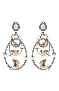 Серьги Bird Queensbee