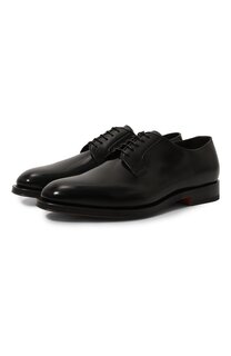 Кожаные дерби Santoni