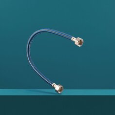 Подводка для воды 1/2"х0.4 м, г-г, нейлон, РМС