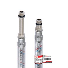 Подводка для воды М10-1/2"х0.8 м, пара, сталь, полимер, ProFactor