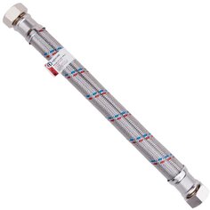 Подводка для воды 1"х0.8 м, г-г, латунь, Гигант, AquaLine