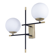 Светильник настенный Arte Lamp a2225ap-2bk