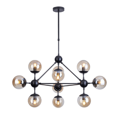 Светильник подвесной Arte Lamp a1664sp-10bk