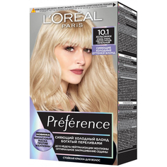 Краска для волос Loreal Preference Cool Blondes 10.1 Хельсинки LOreal