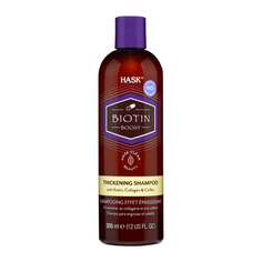 HASK, Уплотняющий шампунь с биотином для тонких волос, 355 мл