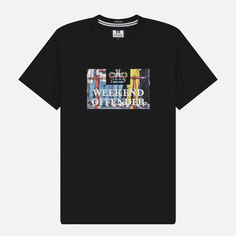 Мужская футболка Weekend Offender Bissel, цвет чёрный
