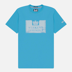 Мужская футболка Weekend Offender Bonpensiero SS24, цвет голубой, размер L