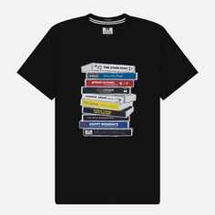Мужская футболка Weekend Offender Cassettes, цвет чёрный