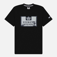 Мужская футболка Weekend Offender Bonpensiero SS24, цвет чёрный, размер L
