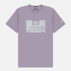 Мужская футболка Weekend Offender Bonpensiero SS24, цвет фиолетовый, размер XL