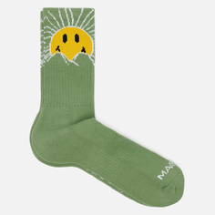 Носки MARKET Smiley Sunrise, цвет зелёный
