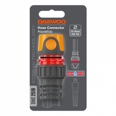 Соединители шланговые коннектор DAEWOO 5/8"-3/4" с аквастопом пластик