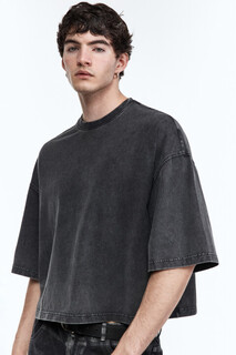 футболка мужская Футболка boxy fit с вареным эффектом Befree