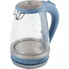 Электрический чайник Energy E-279 1.5 л стекло цвет синий