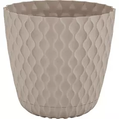 Горшок цветочный Ingreen Wave ø27 см h25.3 см v10 л пластик французский платан