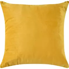 Подушка Yellow 40x40 см цвет желтый Seasons