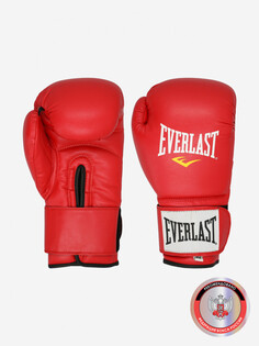 Перчатки для любительского бокса Everlast Amateur Cometition PU, Красный