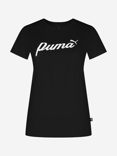 Футболка женская PUMA Ess+ Blossom Script, Черный