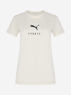 Футболка женская PUMA Better Sportswear, Бежевый