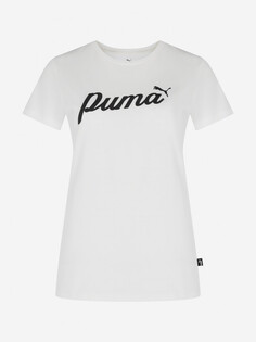 Футболка женская PUMA Ess+ Blossom Script, Белый