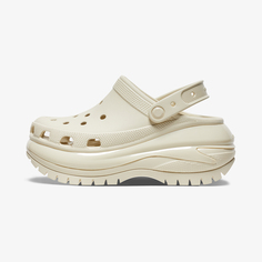 Клоги Crocs Mega Crush Clog, Бежевый