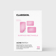 Патчи для тела CLARISKIN Surface Rectangles Антибактериальные патчи от воспалений на лице и теле 10.0