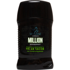Дезодорант-стик MIVLANE Сухой твердый мужской дезодорант-стик MILLION 55.0