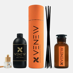 Аромадиффузор VENEW Диффузор ароматизатор для дома парфюм ТАБАК / БЕРГАМОТ 1.0