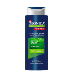 DEONICA FOR MEN Гель для душа Active Sport 250.0