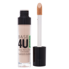 Консилер PARISA COSMETICS Матовый жидкий консилер Base 4U