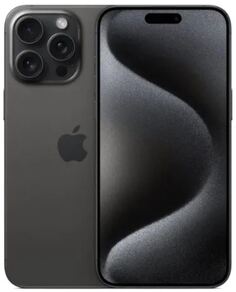 Смартфон Apple iPhone 15 Pro 256GB (MTQ83ZA/A) Black Titanium (A3104), with 2 Sim trays no eSim