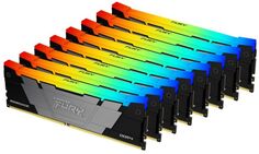 Модуль памяти DDR4 256GB (8*32GB) Kingston FURY KF432C16RB2AK8/256 Renegade RGB 3200MHz CL16 2RX8 1.35V 288-pin 16Gbit