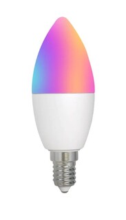 Лампа Moes WB-TDC6-RCW-E14 умная, WiFi, LED Bulb, E14 (RGB+CW) 6W