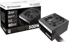 Блок питания ATX Thermaltake TR2 S 500W PS-TRS-0500NPCWEU-2 КПД 80+, RTL