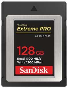 Карта памяти 128GB SanDisk SDCFE-128G-GN4NN CFexpress Type B Extreme Pro 1700/1200 Mb/s