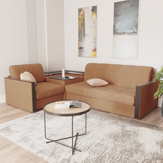 Диван угловой с баром Бристоль 1,4 Лазурит